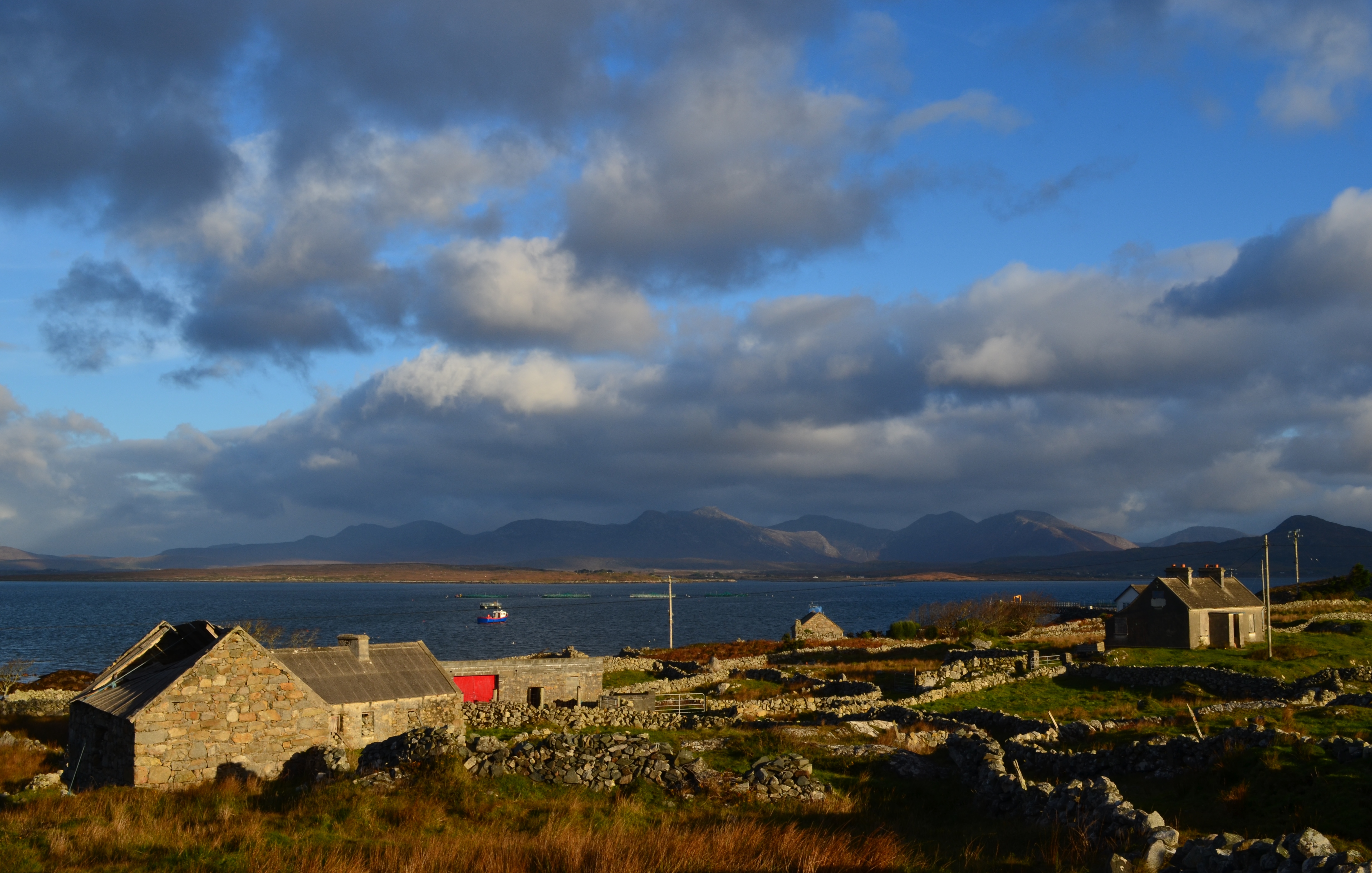 Typical seascapes outside Carna